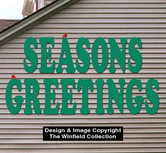 Product Image of Giant Seasons Greeting Woodcraft Pattern
