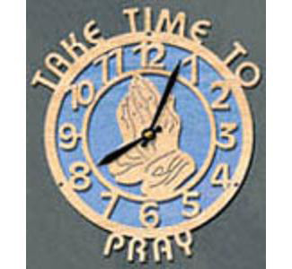 Take Time To Pray Clock Project Pattern