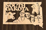 South Dakota Ornament Project Pattern