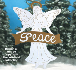 Angel Of Peace Woodcraft Pattern