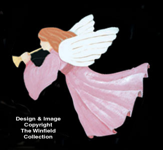 Product Image of Angel W/Golden Horn Woodcraft Pattern