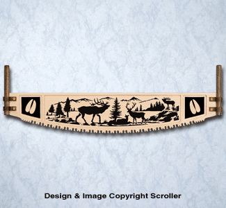 Product Image of Elk Crosscut Saw Wall Art Pattern