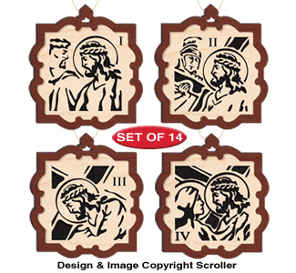 Product Image of Stations of the Cross Ornament Design Pattern