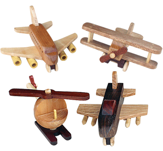 Plump 'n' Tuff Aircraft Toy Design Pattern