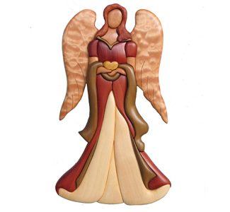Product Image of Angel Tree Topper Intarsia Design Pattern