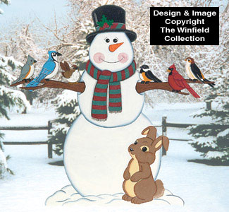 Product Image of Wintery Friends Woodcraft Pattern