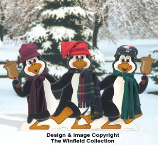 Product Image of Penguin Kickline Woodcrafting Pattern