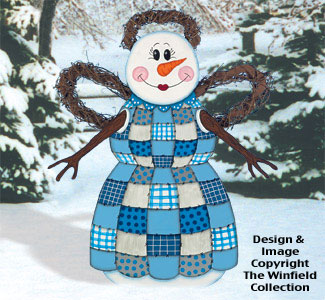 Product Image of Quilted Snow Angel Woodcraft Pattern