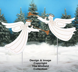 Product Image of Trumpeting Angels Woodcraft Pattern