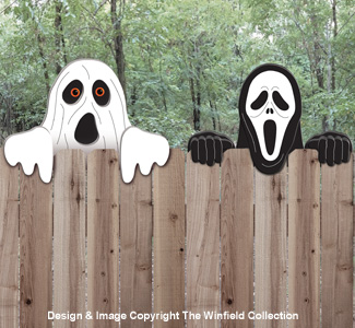 Product Image of Ghost and Ghoul Fence Peeker Pattern Set