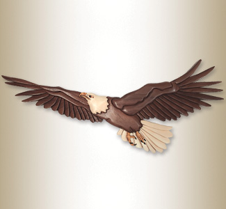 Eagle Flight Intarsia