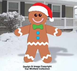 GIGANTIC Gingerbread Man Pattern