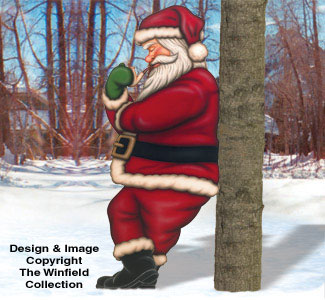 Product Image of Leaning Santa Woodcrafting Pattern