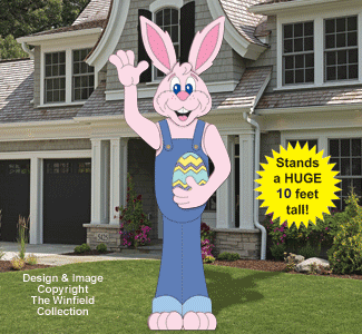 GIGANTIC Easter Bunny Pattern