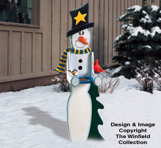 Product Image of Snowman Birdfeeder Woodcraft Pattern