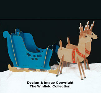 Product Image of Take Apart Sleigh & Reindeer Combo Patterns