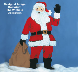 Product Image of Life-Size Santa Woodcraft Pattern