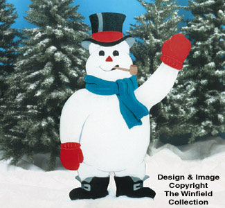 Giant Snowman Woodcraft Pattern