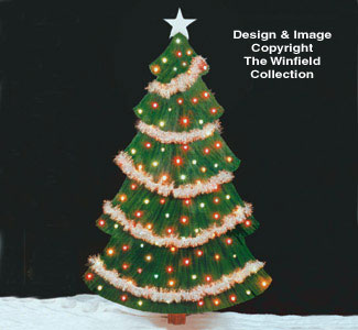 Christmas Tree Woodcraft Pattern