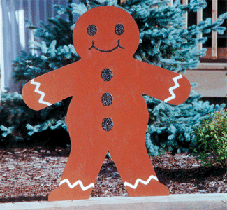 Product Image of Gingerbread People Woodcraft Pattern