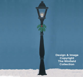 Product Image of Street Lamp Woodcrafting Pattern                      