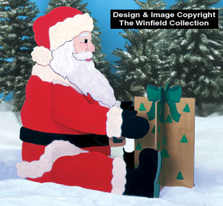 Product Image of Giant Yard Santa Woodcraft Pattern