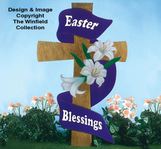 Product Image of Small Easter Cross Woodcraft Pattern