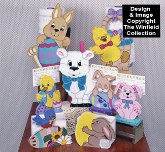 Crazy For Easter Woodcraft Pattern