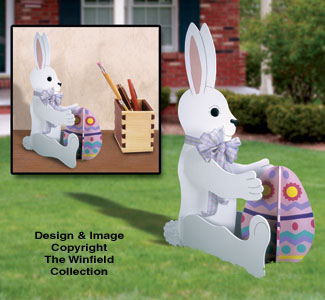 Product Image of Medium & Small Rabbits Woodcraft Pattern