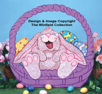 Product Image of Bunny Basket Woodcraft Pattern