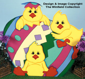 Product Image of Hatching Easter Egg Woodcraft Pattern