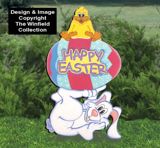 Product Image of Happy Easter Bunny Woodcraft Pattern