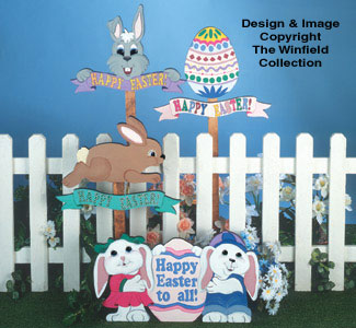 Product Image of Four Easter Signs Pattern