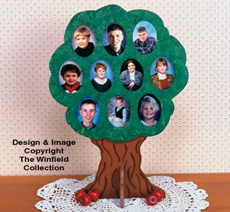 Family Tree Woodcraft Pattern