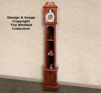 Product Image of Grandfather Clock Wood Plans