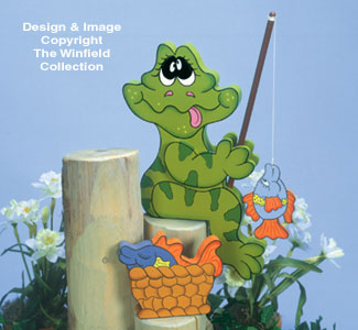Product Image of Frog Fly Fisher Woodcrafting Pattern