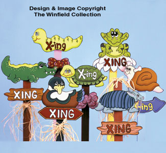 Product Image of Garden X-ing Signs Pattern