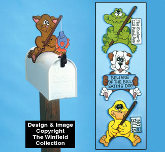 Product Image of Mailbox Greeting Pets Woodcraft Pattern