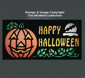 Halloween Yard Card Woodcraft Pattern
