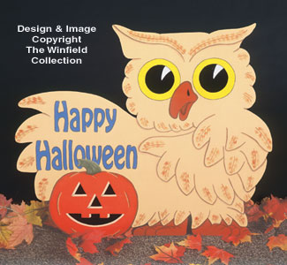 Product Image of Owl Halloween Sign Pattern
