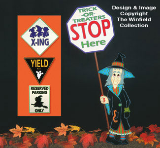 Product Image of Halloween Traffic Sign Patterns