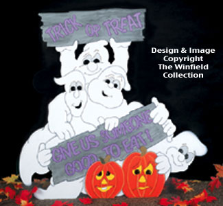 Product Image of Ghostly Greeting Woodcrafting Pattern