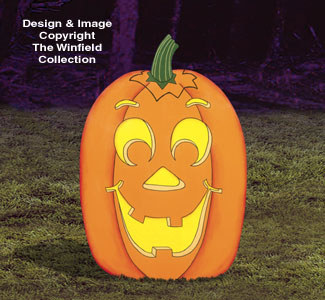 Product Image of Huge Yard Pumpkin Woodcraft Pattern 