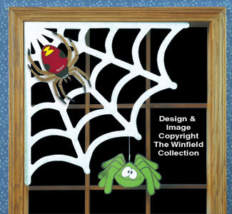 Product Image of Corner Cobweb Woodcraft Pattern