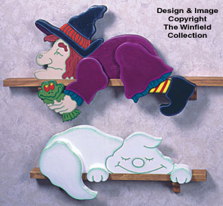 Product Image of Lazy Ghost & Witch Woodcraft Pattern 
