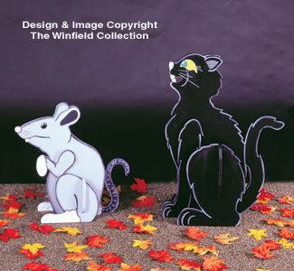 Product Image of Giant Cat & Rat Woodcraft Pattern