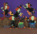 Wacky Witches Woodcraft Pattern 