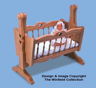 Doll Cradle Woodworking Plan