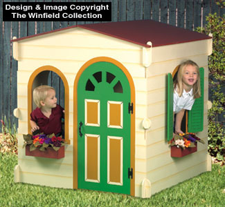 Product Image of Portable Playhouse Woodworking Plan