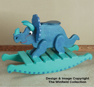 Product Image of Triceratops Rocker Woodworking Plan